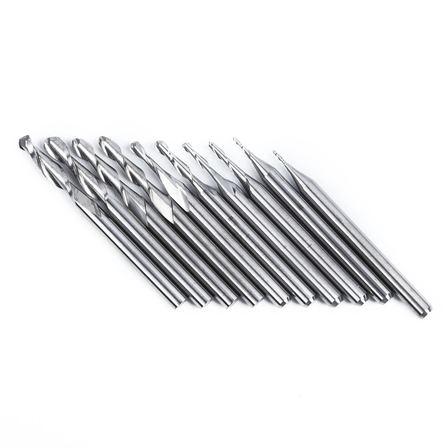 10PCS End Mill Replacement Ball Nose Accessories 2 Flutes Replaces 1 1.5 2 2.5 3.175 MM Pack 3.175mm Kit Shank
10PCS End Mill Replacement Ball Nose Accessories 2 Flutes Replaces 1 1.5 2 2.5 3.175 MM Pack 3.175mm Kit Shank