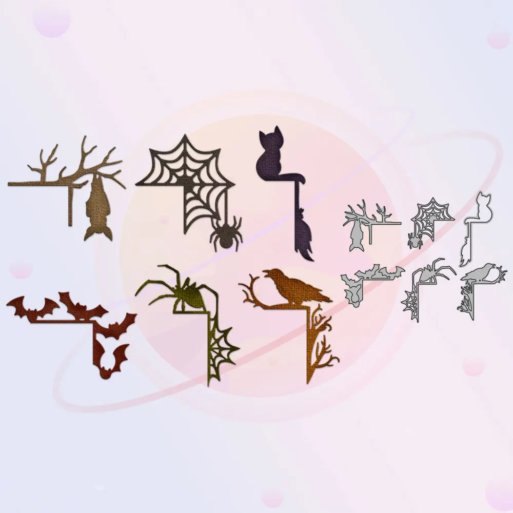 2022 Halloween Series Mini Metal Cutting Dies Spider Bat Cat And Crow Embossed Scrapbooking DIY Cut Dies For Cards Making
2022 Halloween Series Mini Metal Cutting Dies Spider Bat Cat And Crow Embossed Scrapbooking DIY Cut Dies For Cards Making
