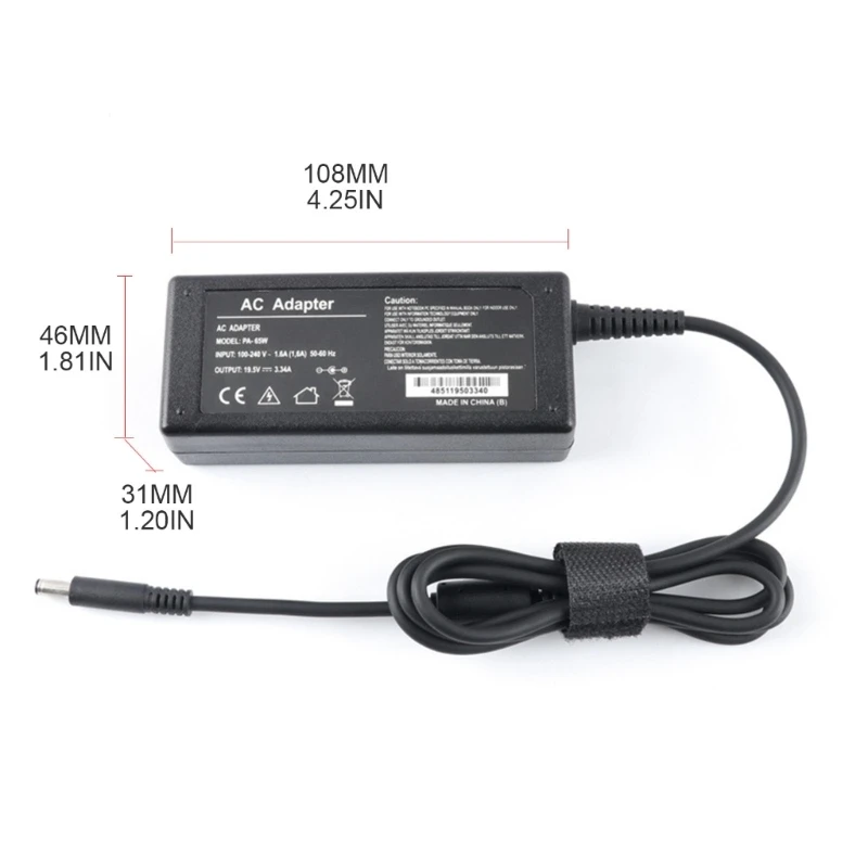45W Power Supply Adapter 19.5V 2.31A 4.5x2.0mm Laptop Adapter Charger for Computer Notebook Laptops Power Pack Tablets
45W Power Supply Adapter 19.5V 2.31A 4.5x2.0mm Laptop Adapter Charger for Computer Notebook Laptops Power Pack Tablets