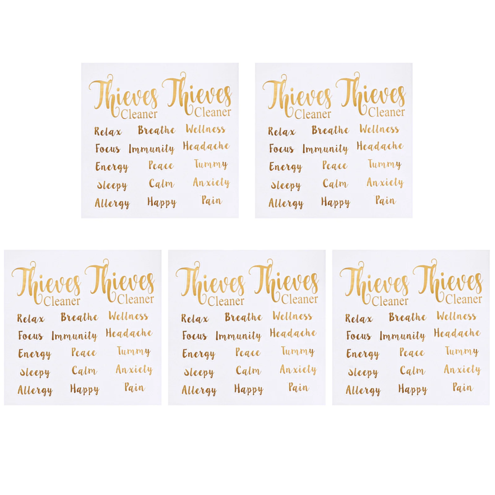 5 Sheets Essential Oil Bottle Stickers Blank Gift Tags Letter Sealing Stickers Letters Stickers Label Roller Bottle Stickers
5 Sheets Essential Oil Bottle Stickers Blank Gift Tags Letter Sealing Stickers Letters Stickers Label Roller Bottle Stickers