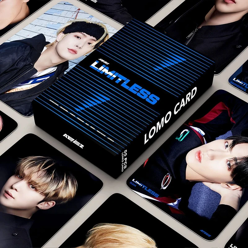 55PCS Kpop ATEEZ High Quality Postcard LOMO Cards New Album MIXNINE Photo Picture Korean Fashion Group Postcard Fans Gifts
55PCS Kpop ATEEZ High Quality Postcard LOMO Cards New Album MIXNINE Photo Picture Korean Fashion Group Postcard Fans Gifts