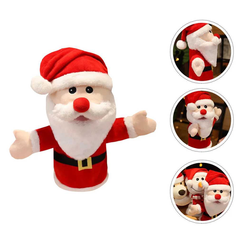 Puppet Santa Hand Puppets Plush Toy Finger Claus Christmas Kids Plaything Toys Mini Stuffed Children Delicate Play Poppets
Puppet Santa Hand Puppets Plush Toy Finger Claus Christmas Kids Plaything Toys Mini Stuffed Children Delicate Play Poppets
