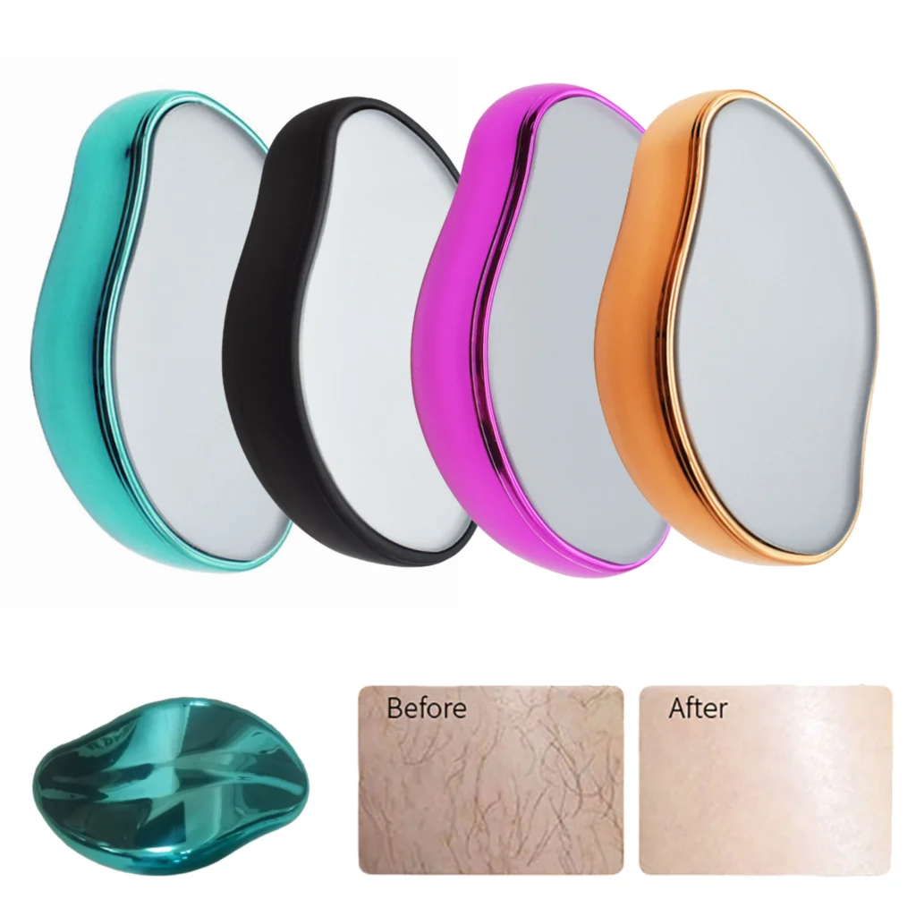 Crystal Hair Eraser Physical Hair Remover Eraser Safety Epilator Reusable Easy Clean Body Beauty Glass Bleame Hair Removal Tool
Crystal Hair Eraser Physical Hair Remover Eraser Safety Epilator Reusable Easy Clean Body Beauty Glass Bleame Hair Removal Tool