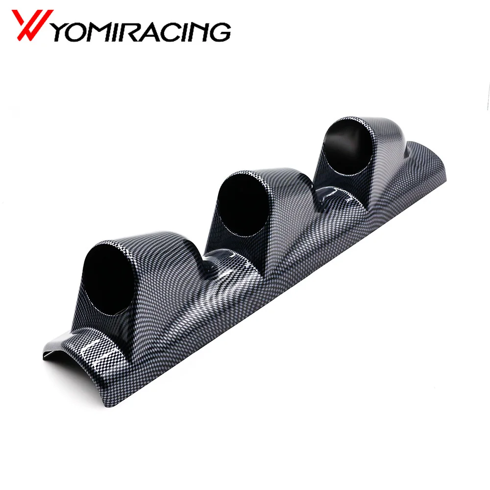 YOMI 52mm Universal 3 Hole Left Hand Drive Auto Car A Pillar Carbon Fiber Triple Gauge Holder Gauge Pod Auto Car Meter
YOMI 52mm Universal 3 Hole Left Hand Drive Auto Car A Pillar Carbon Fiber Triple Gauge Holder Gauge Pod Auto Car Meter
