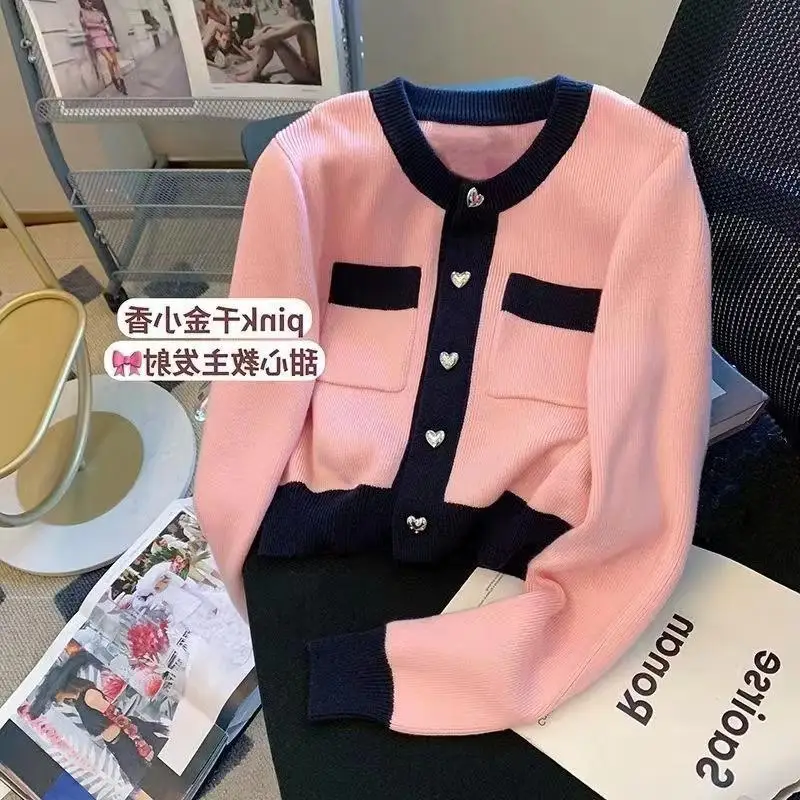Sweater Autumn and Winter Women's Clothing Roupas Femininas Long Sleeve Top Korean Clothes Women Cardigans Sweater Coat Traf
Sweater Autumn and Winter Women's Clothing Roupas Femininas Long Sleeve Top Korean Clothes Women Cardigans Sweater Coat Traf