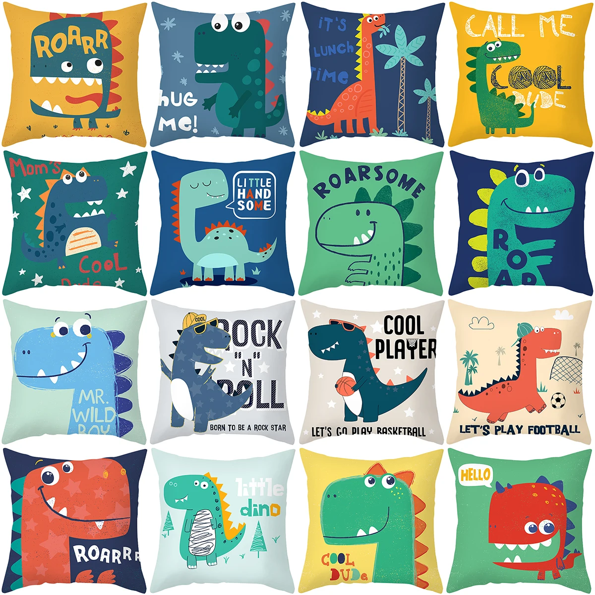 Zerolife Pillowcase 45x45cm Diaosaur Printed Cushion Cover Polyester Soft Cute Animals Decorations For Kids Favor Birthday Party
Zerolife Pillowcase 45x45cm Diaosaur Printed Cushion Cover Polyester Soft Cute Animals Decorations For Kids Favor Birthday Party