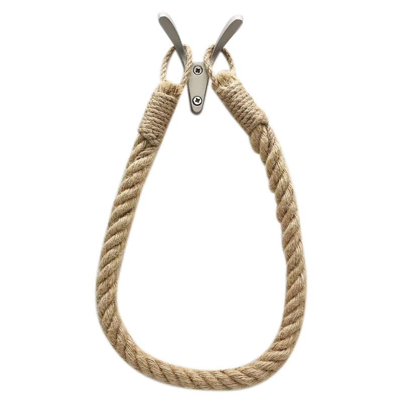 Nautical Rope Toilet Paper Holder,Bathroom Towel Ring Holder,Paper Towel Holder Wall Mount,For Kitchen,Bathroom,Bedroom
Nautical Rope Toilet Paper Holder,Bathroom Towel Ring Holder,Paper Towel Holder Wall Mount,For Kitchen,Bathroom,Bedroom