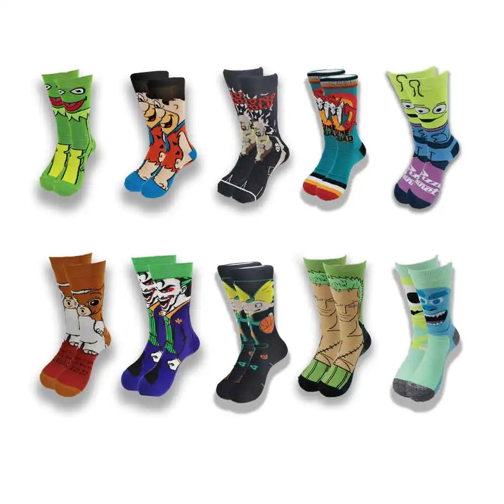Cartoon and Animation fFashion Trend Men and Women Socks Autumn and Winter Street Style Middle Tube Skateboard Socks
Cartoon and Animation fFashion Trend Men and Women Socks Autumn and Winter Street Style Middle Tube Skateboard Socks