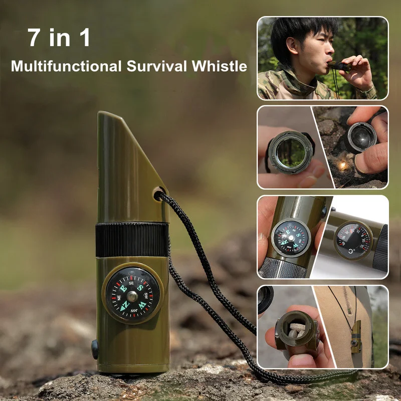 Outdoor Camping Survival Whistle Frequency Whistle Multifunctional Portable EDC Tool SOS Earthquake Emergency Whistle
Outdoor Camping Survival Whistle Frequency Whistle Multifunctional Portable EDC Tool SOS Earthquake Emergency Whistle