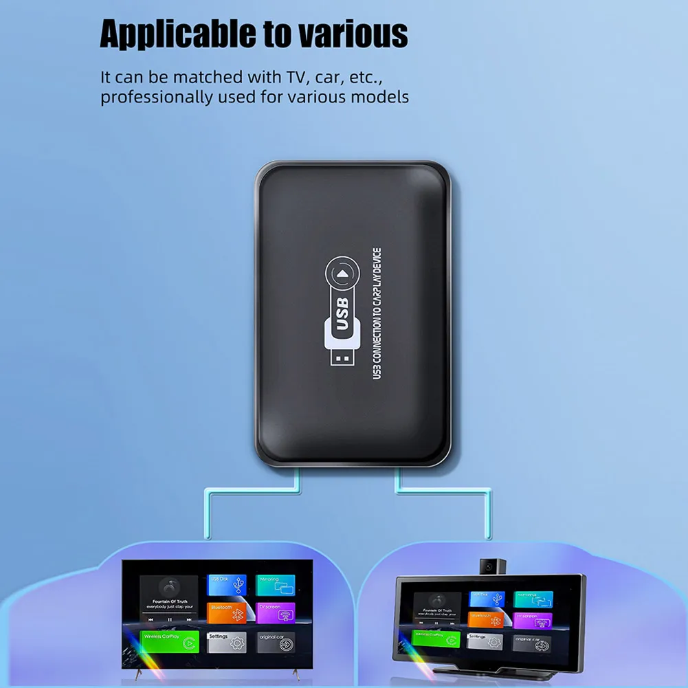 1Pcs Car Multimedia Wireless AN Auto CarPlay Ai Box Universal Original Car Screen Caster USB Video Playback
1Pcs Car Multimedia Wireless AN Auto CarPlay Ai Box Universal Original Car Screen Caster USB Video Playback