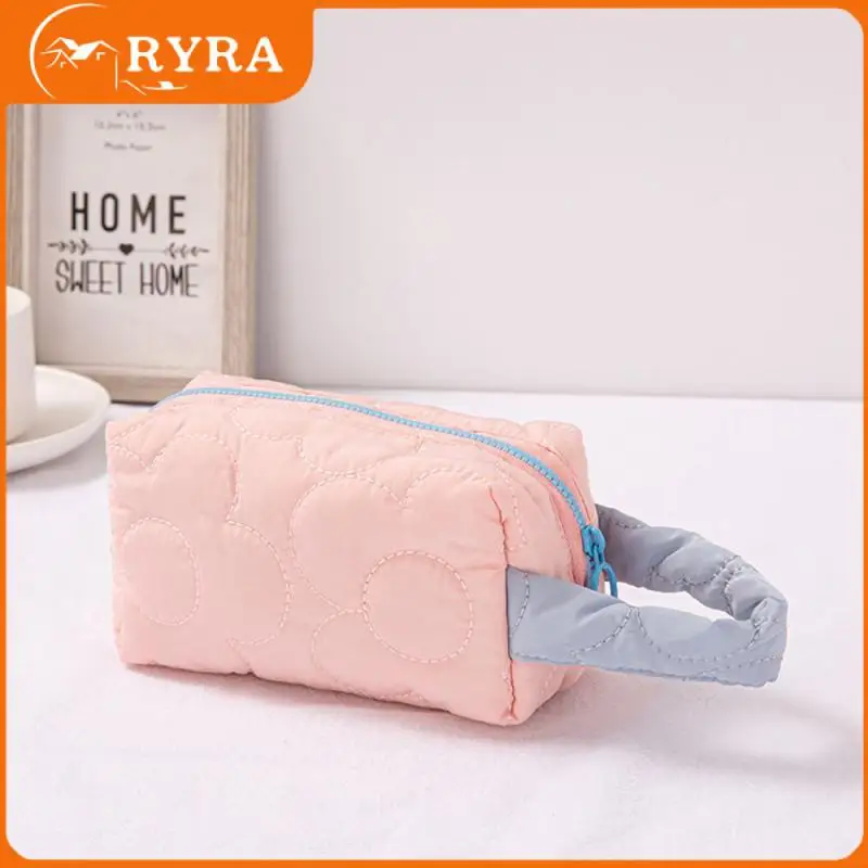 Durable Cosmetic Bag Candy Color High-quality Handbag Fashionable Student Pencil Case Storage Women Makeup Toiletry Bag Ins Cute
Durable Cosmetic Bag Candy Color High-quality Handbag Fashionable Student Pencil Case Storage Women Makeup Toiletry Bag Ins Cute