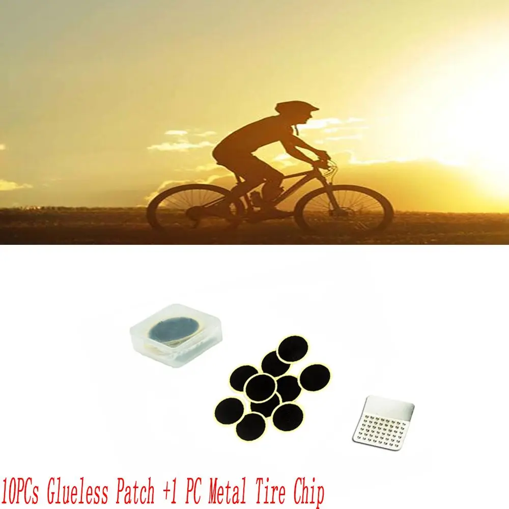 10PCS Fast Practical Cycling Mend Adhesive Bike Tire Patch No-glue Bicycle Fix Repair Tool
10PCS Fast Practical Cycling Mend Adhesive Bike Tire Patch No-glue Bicycle Fix Repair Tool