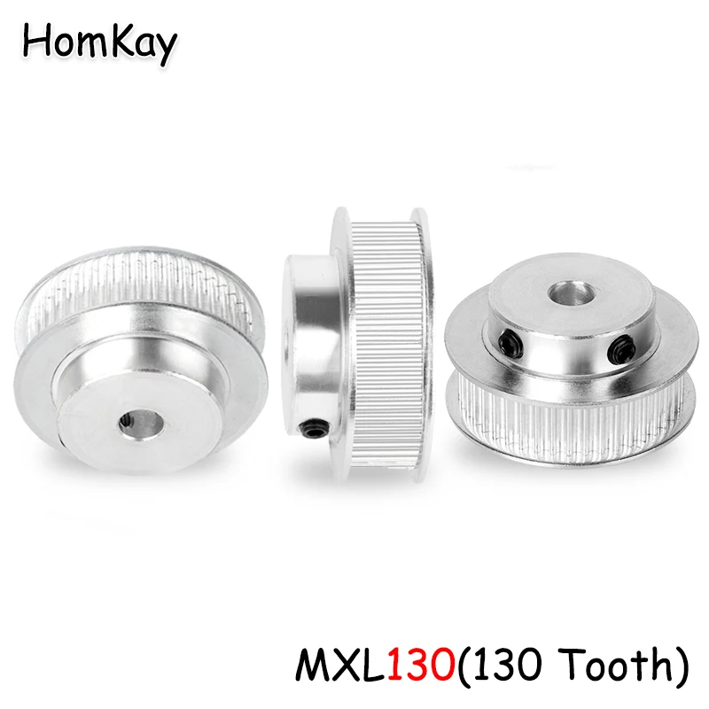 130T MXL Timing Pulley Bore 8 10 12 14mm 130 Tooth Synchronous Wheels 3D Printer Accessories Parts for Belt width 10mm
130T MXL Timing Pulley Bore 8 10 12 14mm 130 Tooth Synchronous Wheels 3D Printer Accessories Parts for Belt width 10mm