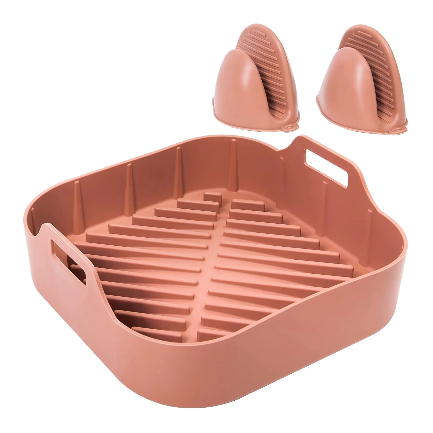 Air Fryer Silicone Pot with Gloves Air Fryer Accessories Baking Basket Pizza Plate Grill Pot Kitchen Cooking Tools B
Air Fryer Silicone Pot with Gloves Air Fryer Accessories Baking Basket Pizza Plate Grill Pot Kitchen Cooking Tools B