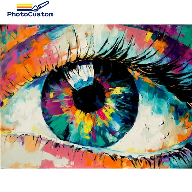 PhotoCustom Paint By Number Eyes Hand Painted Painting Art Drawing On Canvas Gift DIY Pures By Numbers Figure Kits Home Decor
PhotoCustom Paint By Number Eyes Hand Painted Painting Art Drawing On Canvas Gift DIY Pures By Numbers Figure Kits Home Decor