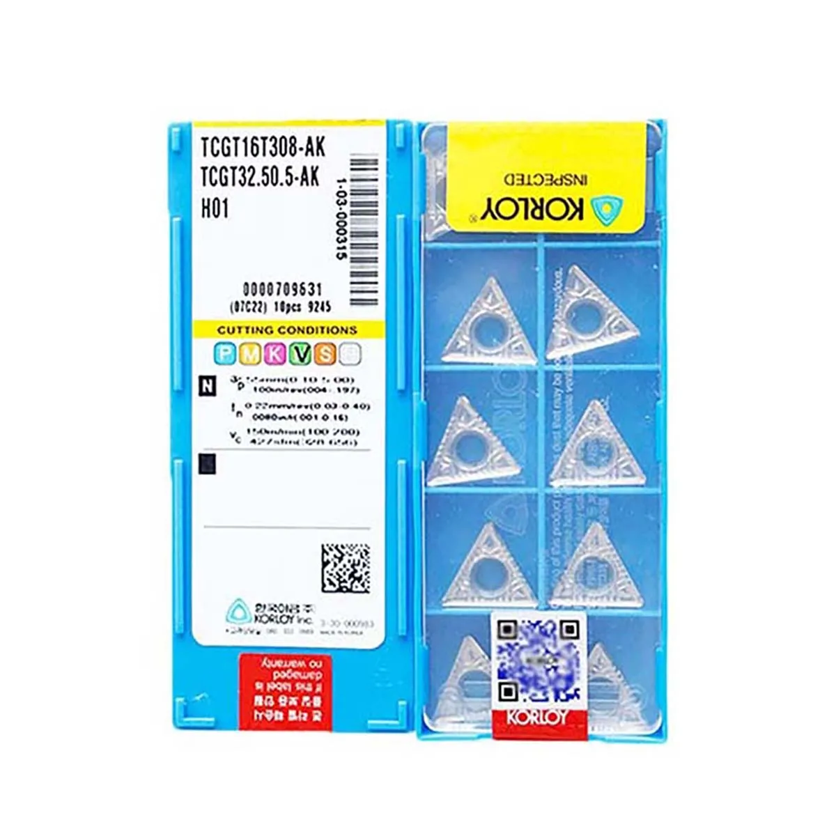 KORLOY 100% Original TCGT TCGT090202 TCGT090204 TCGT110204 TCGT16T304 TCGT16T308 AK H01 Finishing Carbide Turning Inserts Tools
KORLOY 100% Original TCGT TCGT090202 TCGT090204 TCGT110204 TCGT16T304 TCGT16T308 AK H01 Finishing Carbide Turning Inserts Tools