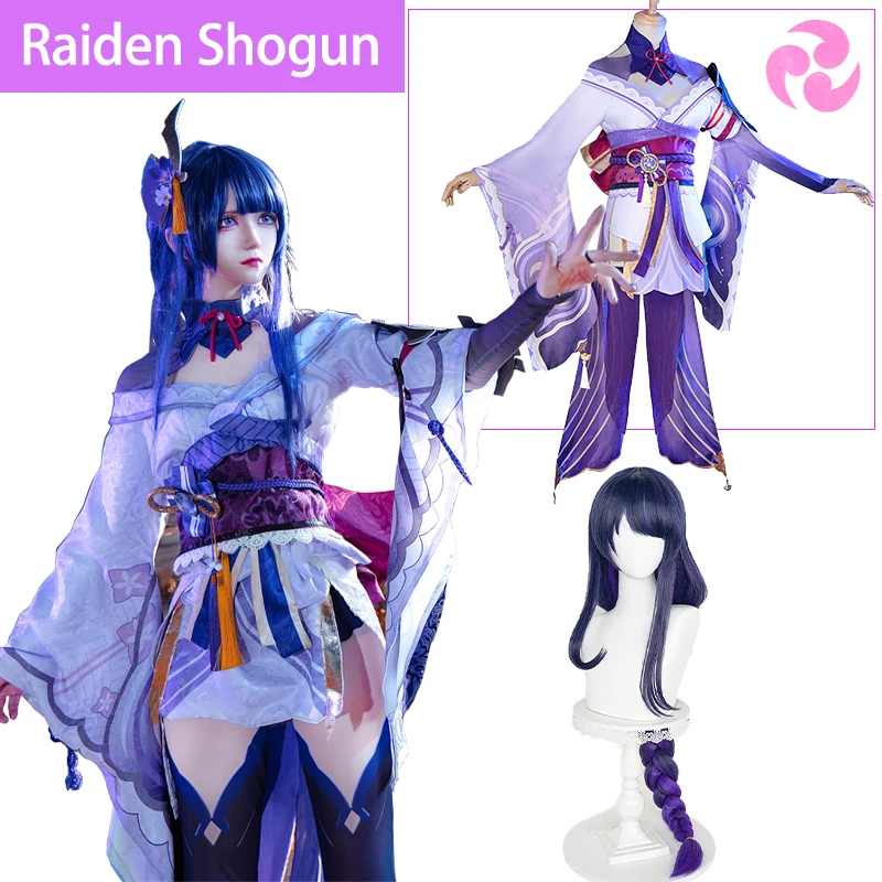 Raiden Shogun Baal косплей игра Genshin Impact Raiden Shogun обзор Косплей Аниме Униформа парик Хэллоуин для женщин
Raiden Shogun Baal косплей игра Genshin Impact Raiden Shogun обзор Косплей Аниме Униформа парик Хэллоуин для женщин