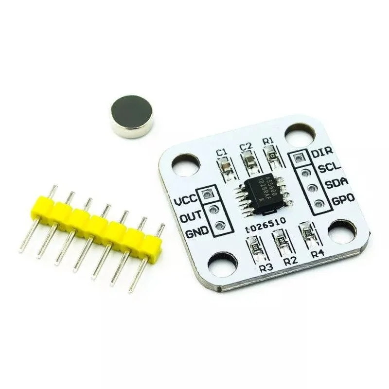 AS5600 magnetic encoder magnetic induction angle measurement sensor module 12bit high precision
AS5600 magnetic encoder magnetic induction angle measurement sensor module 12bit high precision