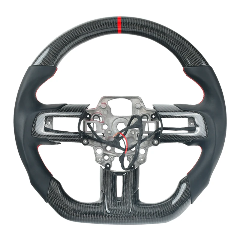 Customized Carbon Fiber Steering Wheel For Ford Mustang GT 2018 2019 2020 2021 2022 Racing Support Customization
Customized Carbon Fiber Steering Wheel For Ford Mustang GT 2018 2019 2020 2021 2022 Racing Support Customization