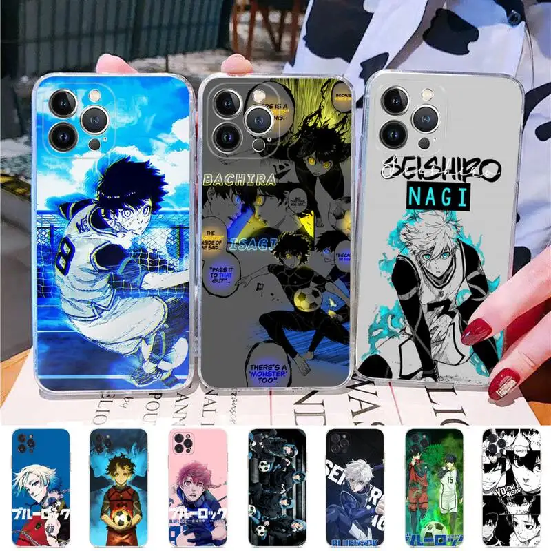 Blue Lock Anime Phone Case Silicone Soft for iphone 14 13 12 11 Pro Mini XS MAX 8 7 6 Plus X XS XR Cover
Blue Lock Anime Phone Case Silicone Soft for iphone 14 13 12 11 Pro Mini XS MAX 8 7 6 Plus X XS XR Cover