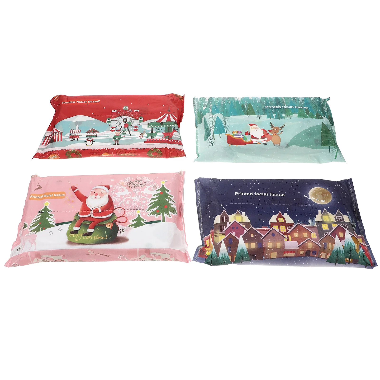 4 Pack of Christmas Printing Napkins Cartoon Pattern Napkins Party Use Restaurant Napkins
4 Pack of Christmas Printing Napkins Cartoon Pattern Napkins Party Use Restaurant Napkins