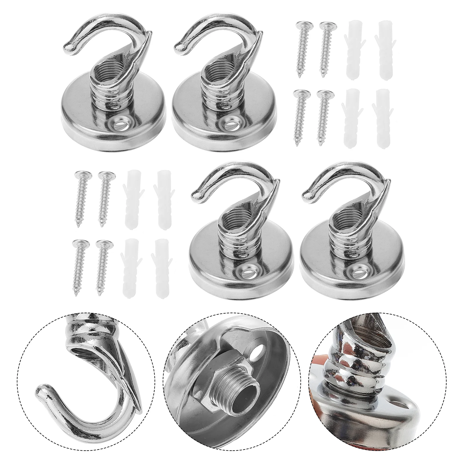 Ceiling Hook Bird Feeders Hangers Ceiling Hooks Load- bearing Hook Lighting Accessories for Hanging Bird Feeders, Baskets,
Ceiling Hook Bird Feeders Hangers Ceiling Hooks Load- bearing Hook Lighting Accessories for Hanging Bird Feeders, Baskets,