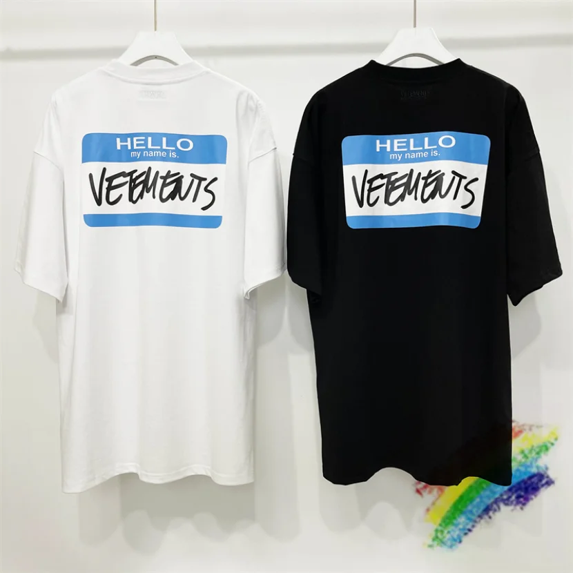 2023ss футболка с надписью «Hello My Name Is Vetement» для мужчин и женщин, высокое качество 1:1, футболка большого размера с синим принтом, топы, футболки VTM
2023ss футболка с надписью «Hello My Name Is Vetement» для мужчин и женщин, высокое качество 1:1, футболка большого размера с синим принтом, топы, футболки VTM
