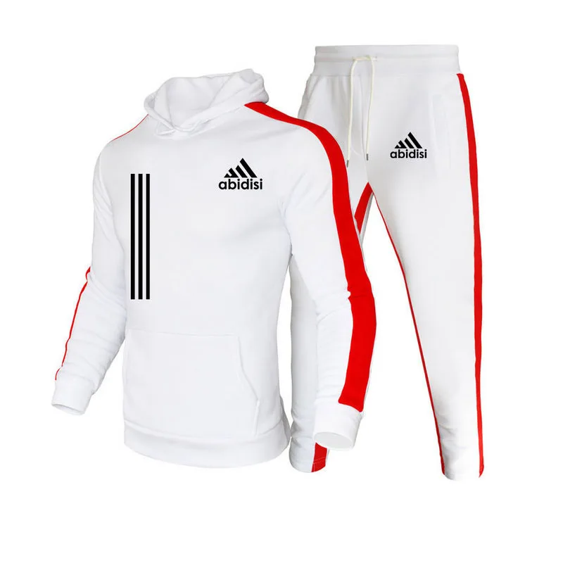 New Brand Men Tracksuit 2 Pieces Men's hoodie Casual cotton hoody Sportswear+Pants Sweatshirt Sports Suit Men Sets Clothing 
New Brand Men Tracksuit 2 Pieces Men's hoodie Casual cotton hoody Sportswear+Pants Sweatshirt Sports Suit Men Sets Clothing