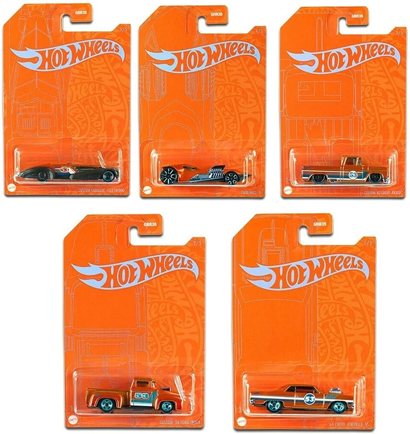 53Rd юбилейный литой автомобиль Hot Wheels выпуск коллекционеров автомобилей коллекционные игрушки Chevelle Fleetwood Ford Truck Porsche
53Rd юбилейный литой автомобиль Hot Wheels выпуск коллекционеров автомобилей коллекционные игрушки Chevelle Fleetwood Ford Truck Porsche