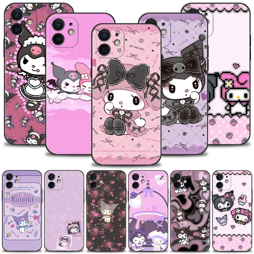Wear A Bow Kuromi And My Melody Case For Apple iPhone 14 13 12 11 Pro Max Mini XS XR X 7 8 6 6S Plus 5 5S Cover Silicone Shell
Wear A Bow Kuromi And My Melody Case For Apple iPhone 14 13 12 11 Pro Max Mini XS XR X 7 8 6 6S Plus 5 5S Cover Silicone Shell