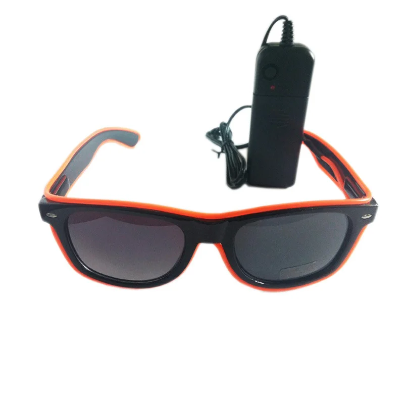Glow Neon Rave Glasses El Wire Flashing LED Sunglasses Light Up Costumes for Glow Party Supplies Halloween Decoration
Glow Neon Rave Glasses El Wire Flashing LED Sunglasses Light Up Costumes for Glow Party Supplies Halloween Decoration