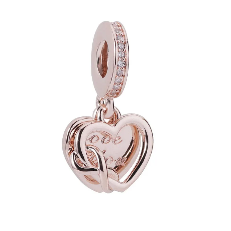 Top Quality S925 Sterling Silver Bead Rose Infinity Love You Forever Heart Dangle Charm fit Women Bracelets Bangles DIY Jewelry
Top Quality S925 Sterling Silver Bead Rose Infinity Love You Forever Heart Dangle Charm fit Women Bracelets Bangles DIY Jewelry