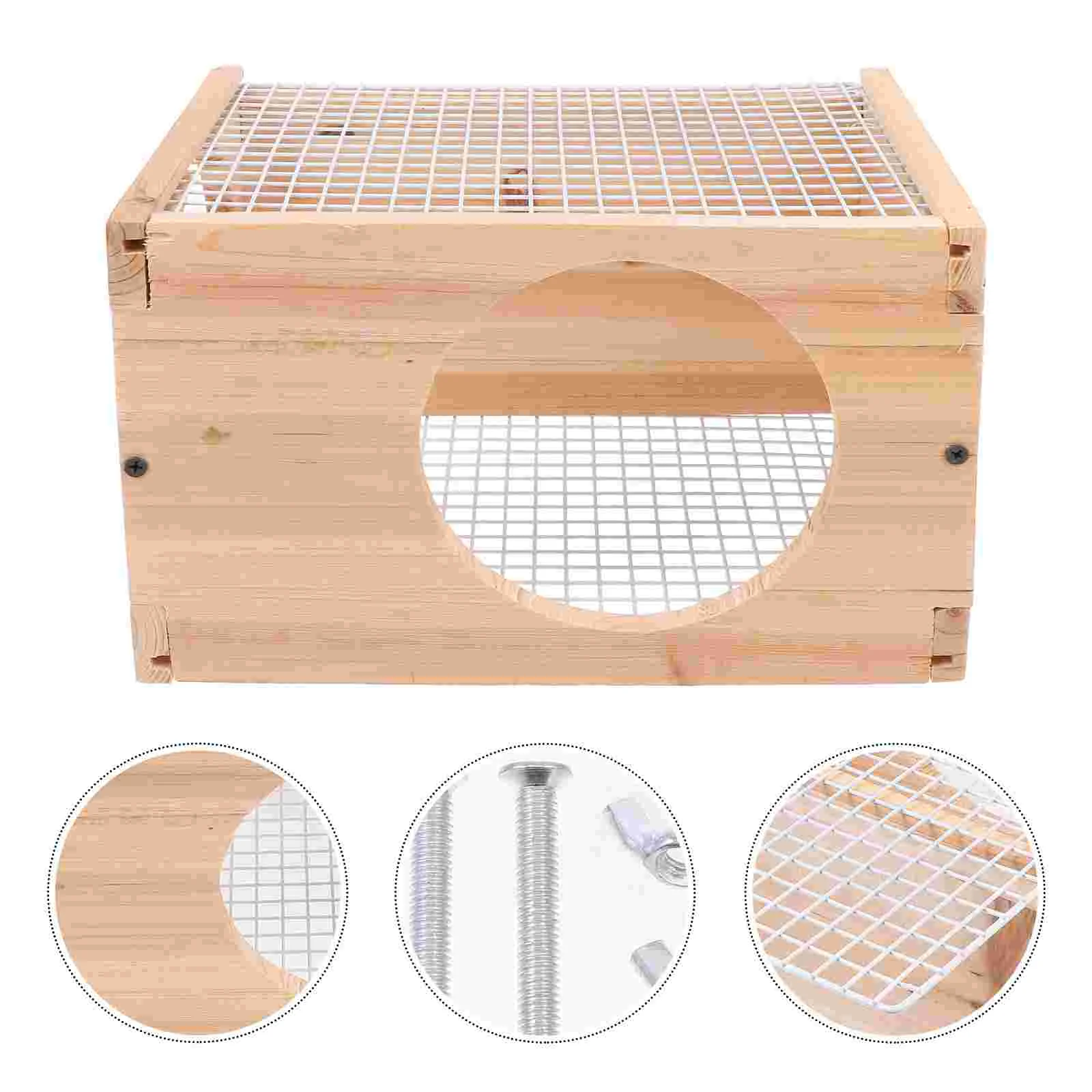 Small Animal Climbing Ladder Hamster Cabin Dollhouse Accessories Wooden Rabbit Nest
Small Animal Climbing Ladder Hamster Cabin Dollhouse Accessories Wooden Rabbit Nest