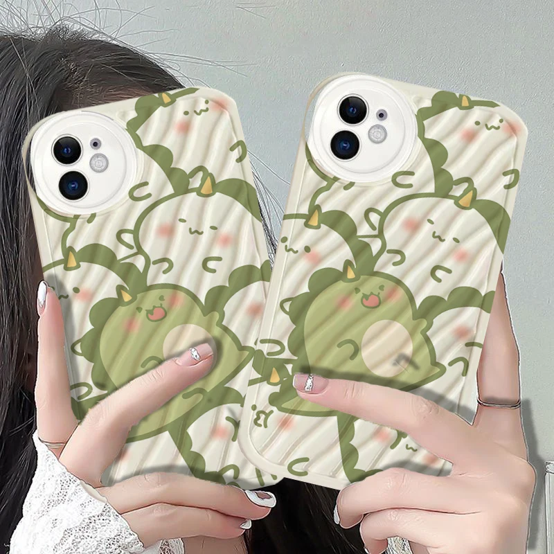Water Ripple Lovely Little Dinosaur Phone Case For iPhone 14 13 12 11 Pro Max Mini XS Max XR 8 Plus SE3 Protection Back Cover
Water Ripple Lovely Little Dinosaur Phone Case For iPhone 14 13 12 11 Pro Max Mini XS Max XR 8 Plus SE3 Protection Back Cover