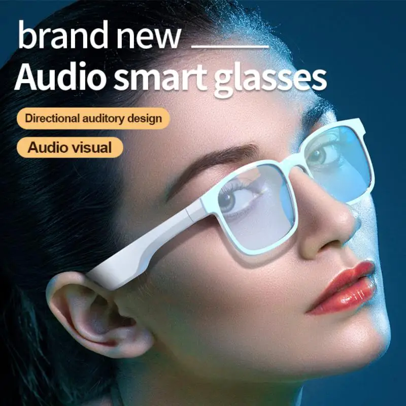 

Умные велосипедные очки, Беспроводные солнцезащитные очки с поддержкой Bluetooth 5,0, уличные спортивные умные очки для звонков и прослушивания музыки с защитой от синего света