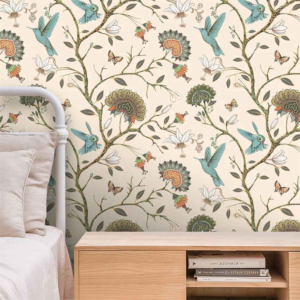 Custom papel de parede Vintage Flowers Bird Wallpaper for wall papers home decor Decorative mural living room house decoration
Custom papel de parede Vintage Flowers Bird Wallpaper for wall papers home decor Decorative mural living room house decoration