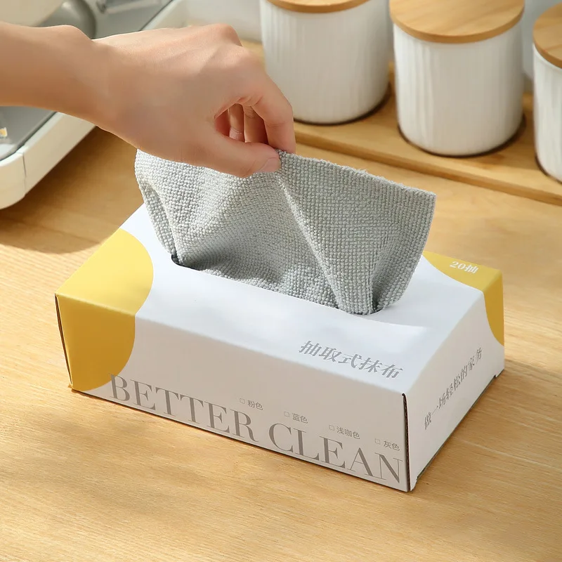Microfiber Cloth Extractable Rags Lazy Scouring Pads Household Items Disposable Kitchen Dishcloths Cleaning Products
Microfiber Cloth Extractable Rags Lazy Scouring Pads Household Items Disposable Kitchen Dishcloths Cleaning Products
