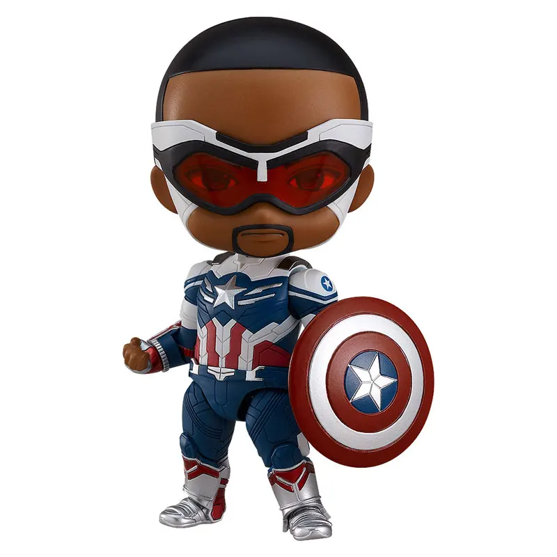 Genuine Nendoroidos GSC Anime Figure 1612 Captain America Sam Wilson Falcon Action Figure Model Children Toys Collection Gift
Genuine Nendoroidos GSC Anime Figure 1612 Captain America Sam Wilson Falcon Action Figure Model Children Toys Collection Gift