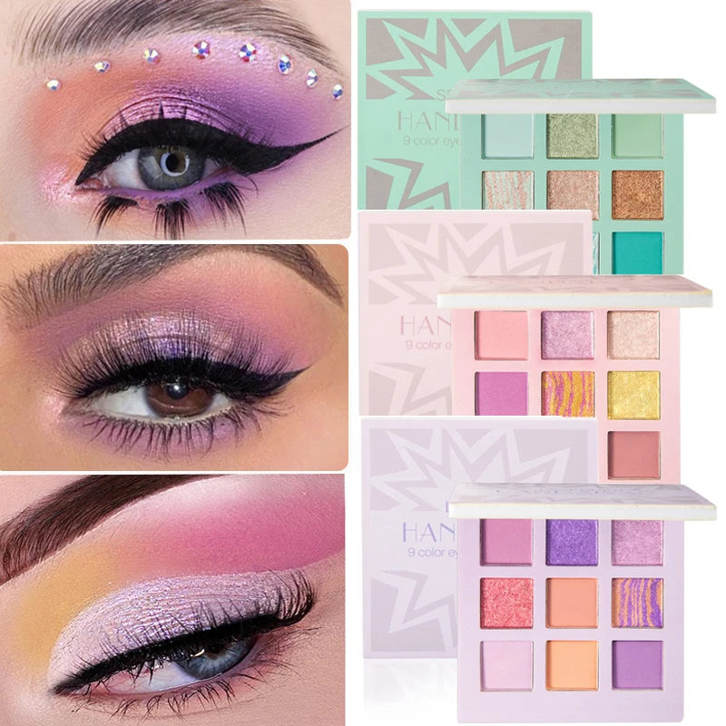 9 Colors Eyeshadow Palette Waterproof Natural Matte Eyeshadow Glitter Long Lasting Makeup Palette Shimmer Eye Shadow Palette
9 Colors Eyeshadow Palette Waterproof Natural Matte Eyeshadow Glitter Long Lasting Makeup Palette Shimmer Eye Shadow Palette