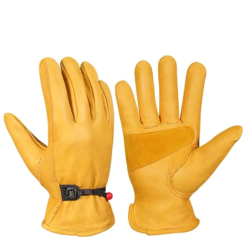 Genuine Cowhide Leather Breathable Gauntlet Work Gloves Rose Pruning Gloves for Men Women Best Gardening Glove Garden Gifts
Genuine Cowhide Leather Breathable Gauntlet Work Gloves Rose Pruning Gloves for Men Women Best Gardening Glove Garden Gifts