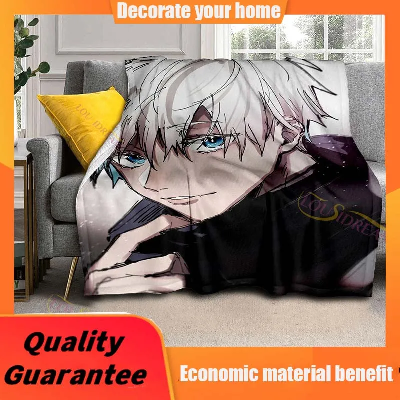 Jujutsu Kaisen Flannel Throw Blanket Lightweight Comfy Fluffy Warm Cozy Plush Cover Soft Queen Bed Twin Sofa Office Blanket
Jujutsu Kaisen Flannel Throw Blanket Lightweight Comfy Fluffy Warm Cozy Plush Cover Soft Queen Bed Twin Sofa Office Blanket