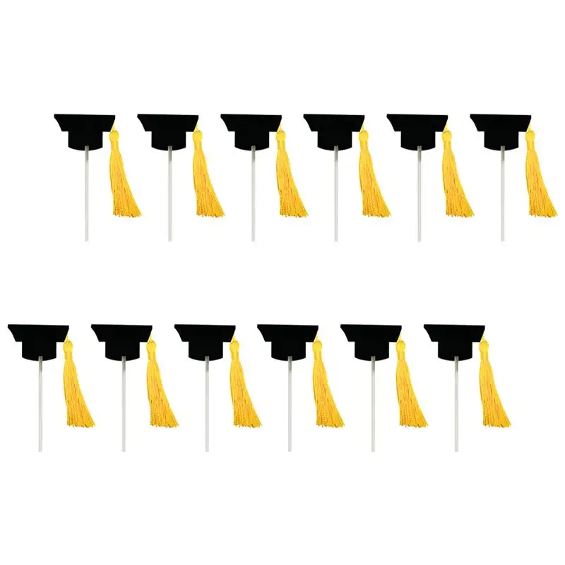 12pcs Graduation Hat Cake Topper Decoration Graduation Hat Cupcake Topper Graduation Season Tassel Doctor Hat Graduation Supply
12pcs Graduation Hat Cake Topper Decoration Graduation Hat Cupcake Topper Graduation Season Tassel Doctor Hat Graduation Supply