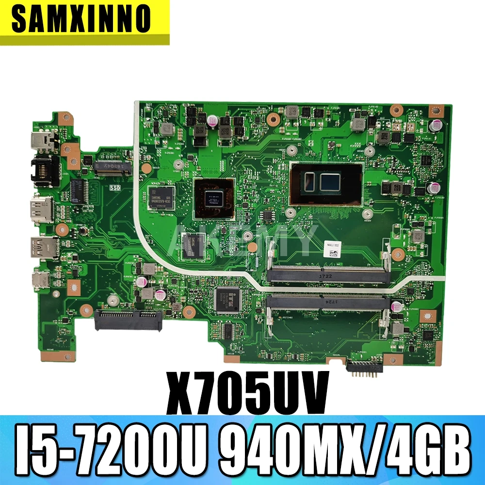 Материнская плата для ноутбука Akemy X705UV Материнская плата Asus Vivobook 17 X705U X705UQ X705UV X705
Материнская плата для ноутбука Akemy X705UV Материнская плата Asus Vivobook 17 X705U X705UQ X705UV X705