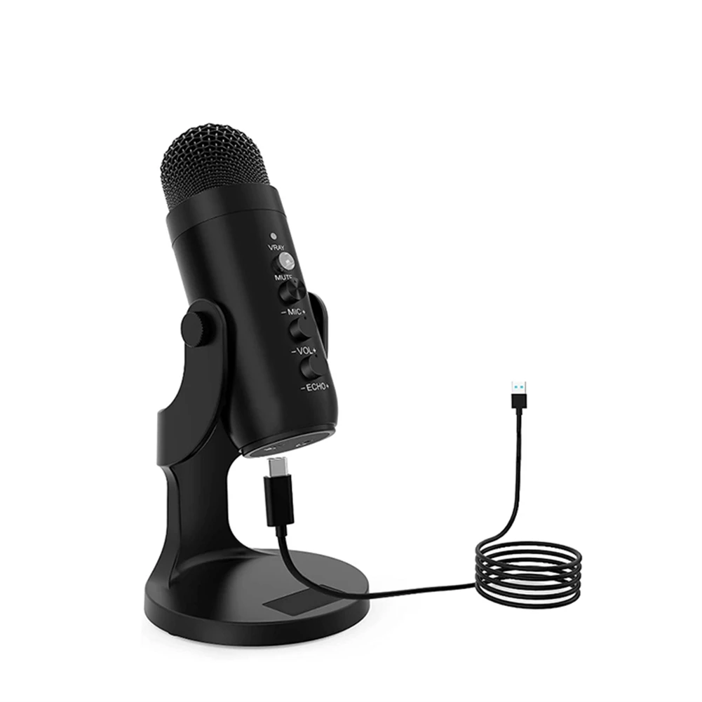 Condenser Microphone Studio Recording USB Hypercardioid Mic For PC Podcasting USB To Type-C Professional Studio Microphone
Condenser Microphone Studio Recording USB Hypercardioid Mic For PC Podcasting USB To Type-C Professional Studio Microphone