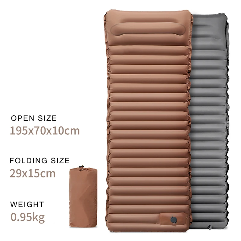 Ultralight Self-Inflating Air Mattress Widen Sleeping Pad Splicing Inflatable Bed Beach Picnic Mat Camping Tent Air Cushion
Ultralight Self-Inflating Air Mattress Widen Sleeping Pad Splicing Inflatable Bed Beach Picnic Mat Camping Tent Air Cushion