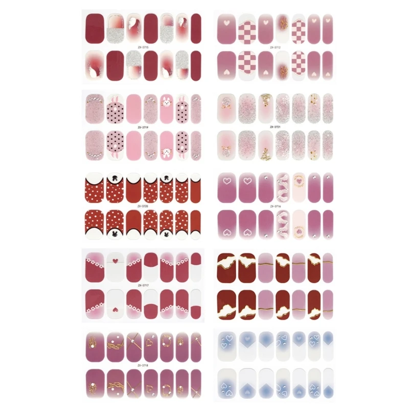 Full Cover Nail Stickers Nail Tips Manicure Decoration Designer Self Adhesive Manicure Nailart Tips Stickers
Full Cover Nail Stickers Nail Tips Manicure Decoration Designer Self Adhesive Manicure Nailart Tips Stickers