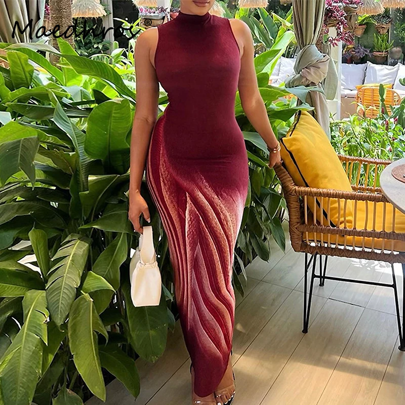 Turtleneck Sleeveless Black Print Patchwork Sexy Maxi Prom Dress Fall Eveing Party Women Elegant Dress Nightclub Clothes Y2K 
Turtleneck Sleeveless Black Print Patchwork Sexy Maxi Prom Dress Fall Eveing Party Women Elegant Dress Nightclub Clothes Y2K