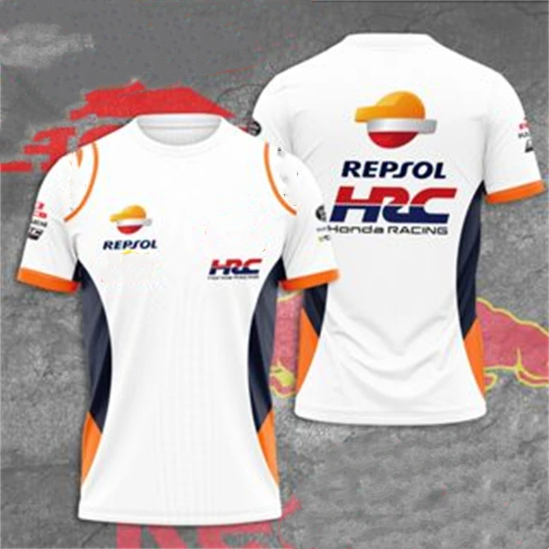Summer Hot Selling HRC Factory Team Clothing Outdoor Motorcycle Riding Off-Road Enthusiasts Leisure Short Sleeve MOTO GP Race T-
Summer Hot Selling HRC Factory Team Clothing Outdoor Motorcycle Riding Off-Road Enthusiasts Leisure Short Sleeve MOTO GP Race T-