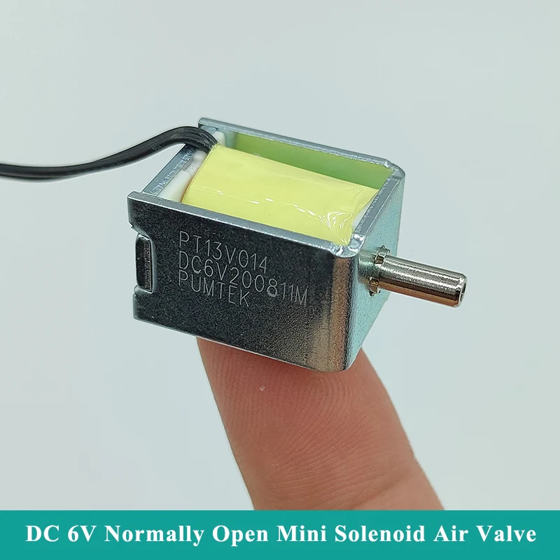 

DC 5V 6V Normally Open Micro Air Valve Mini Electric Exhaust Solenoid Valve DIY Electronic Sphygmomanometer Blood Monitor