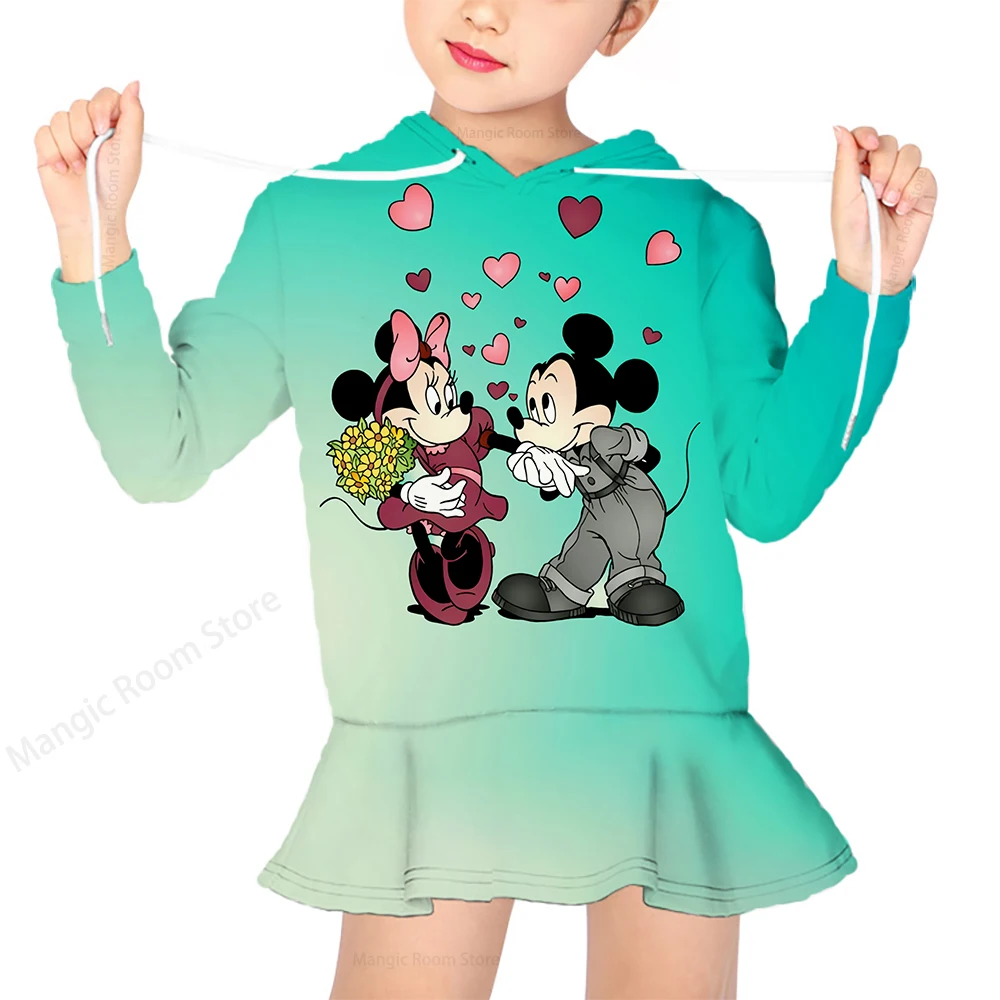 Disney New Hoodie Long Sleeve Sweater Dress Autumn Winter Top Casual Cute Print Loose Mickey Mouse Mickey
Disney New Hoodie Long Sleeve Sweater Dress Autumn Winter Top Casual Cute Print Loose Mickey Mouse Mickey